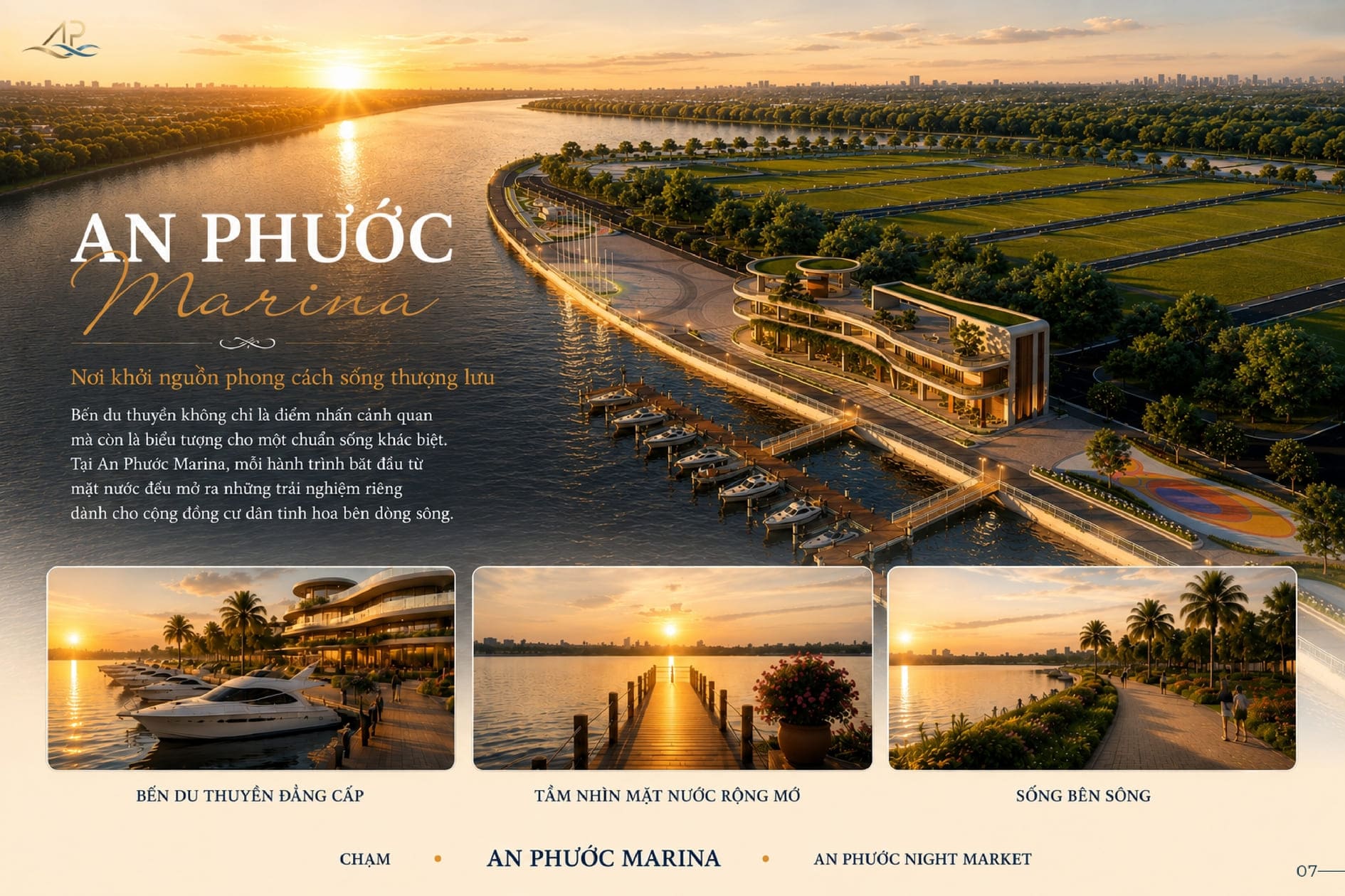 Bến du thuyền An Phước Marina đẳng cấp biểu tượng thượng lưu