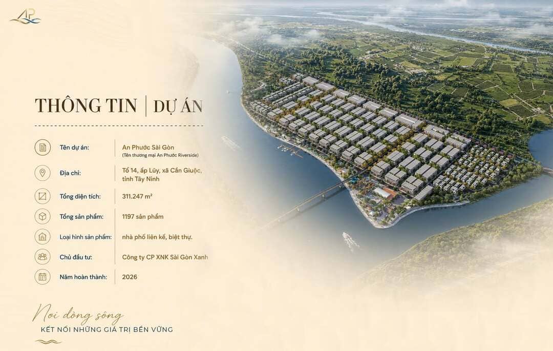 Khu đô thị An Phước Riverside sở hữu không gian sống xanh ven sông chuẩn phong thủy